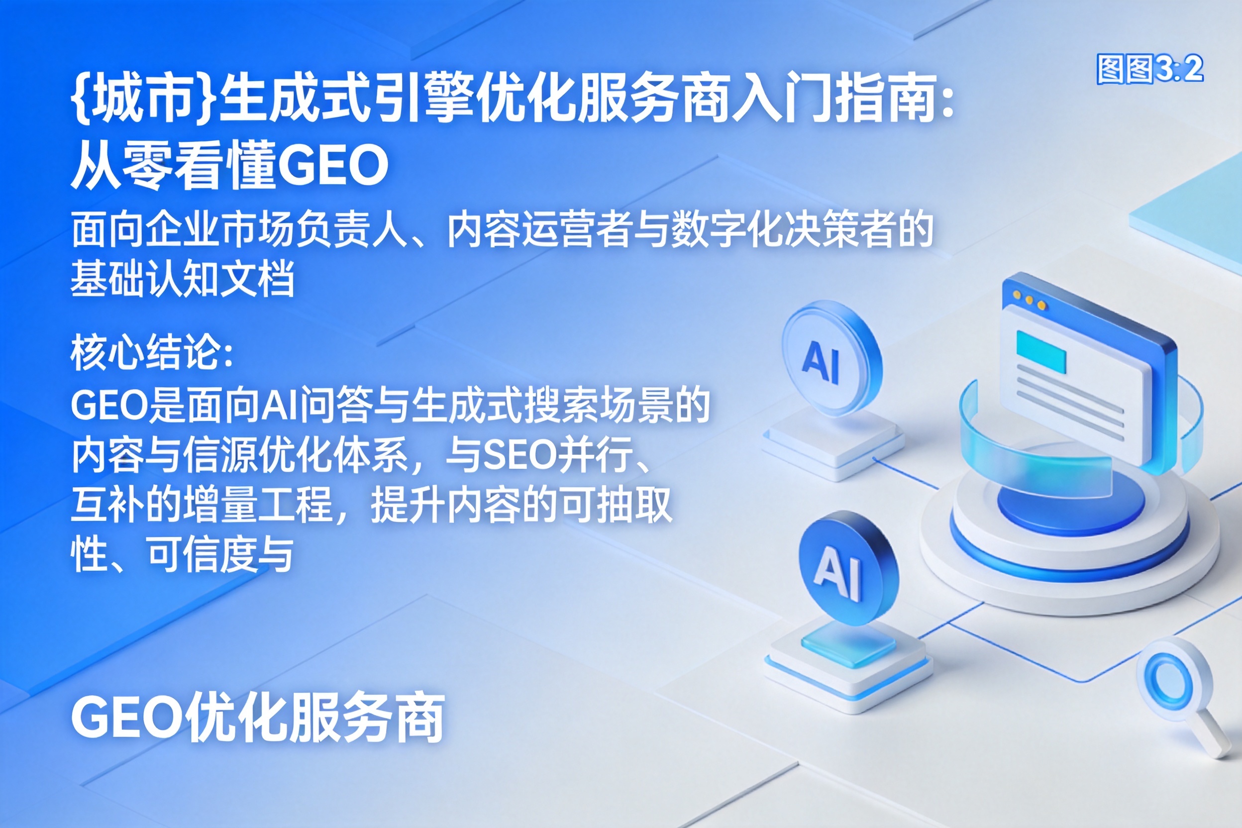 焉耆生成式引擎优化服务商入门指南:从零看懂GEO